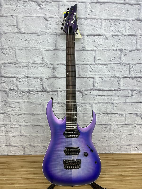 

Электрогитара Ibanez RGA61AL-IAF Axion Label 2019 - Present - Indigo Aurora Burst Flat