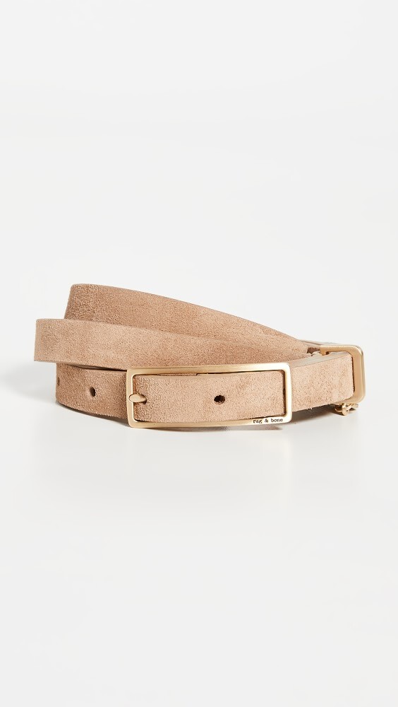

Ремень Rag & Bone Baby Rebound, кэмел