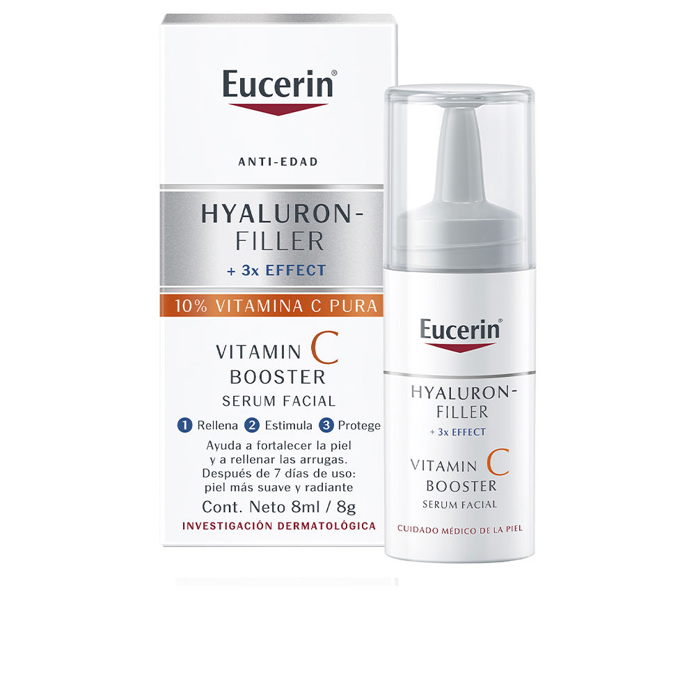 Крем против морщин Hyaluron filler vitamin c booster Eucerin, 8 мл сыворотка концентрат для лица hyaluron filler control 3 мл х 10 шт