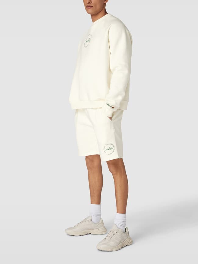 

Шорты с лейблом, модель Fontansa Ellesse, молочный