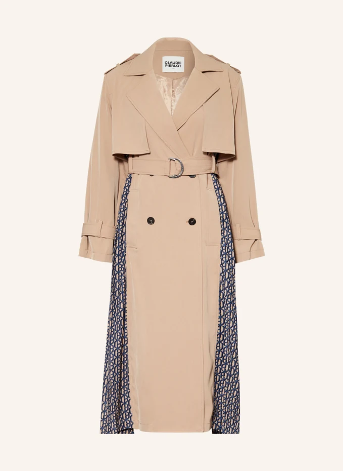 

Тренч Claudie Pierlot, бежевый