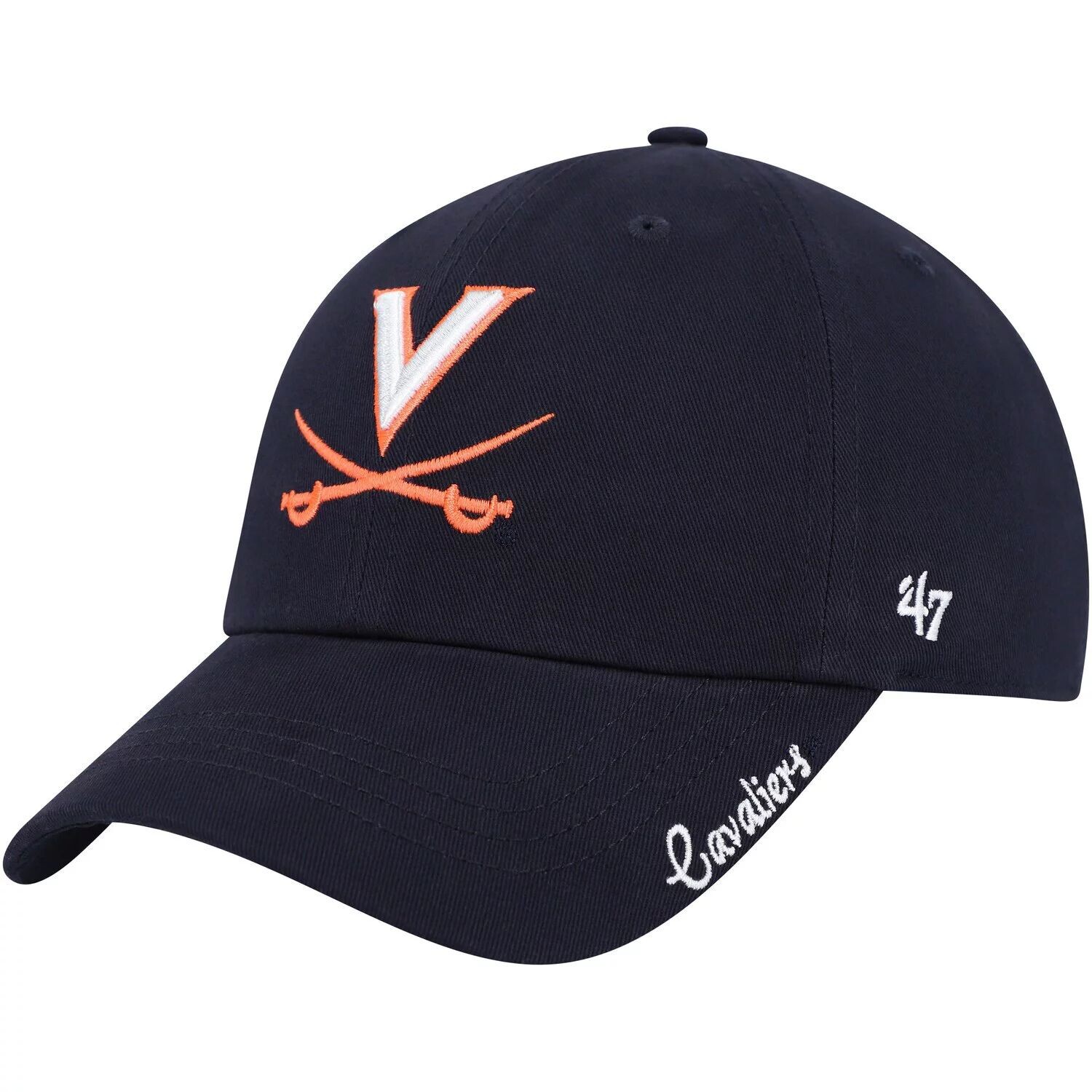 

Женская темно-синяя регулируемая кепка Virginia Cavaliers Miata 2047 года