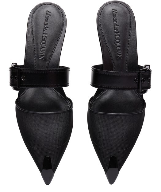 

Мюли Alexander Mcqueen, черный