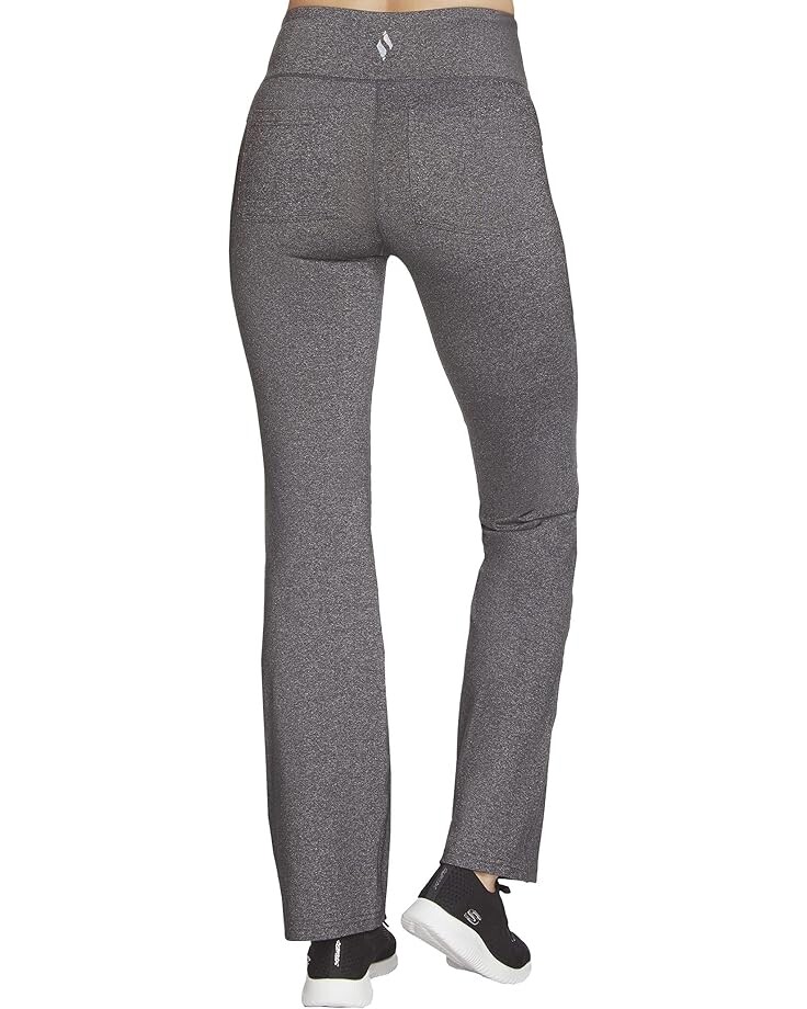 Брюки SKECHERS GO WALK High Waisted Flare Pants, серый брюки skechers go walk high waisted leggings цвет quicksilver