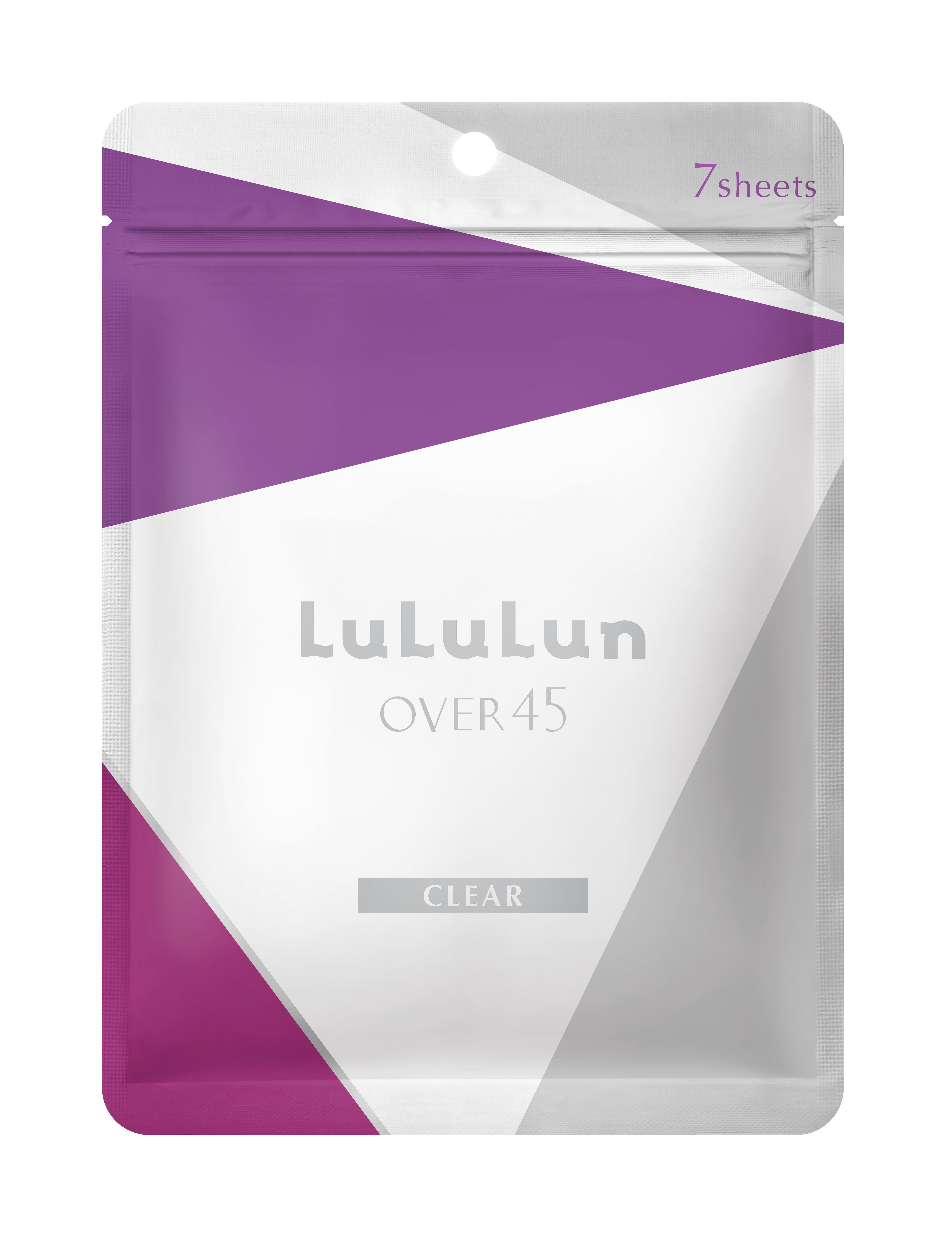 zhiduo набор тканевых масок для лица 5 штук антивозрастная осветляющая антисептическая Маска для лица Lululun Over 45, 7 шт/1 упаковка