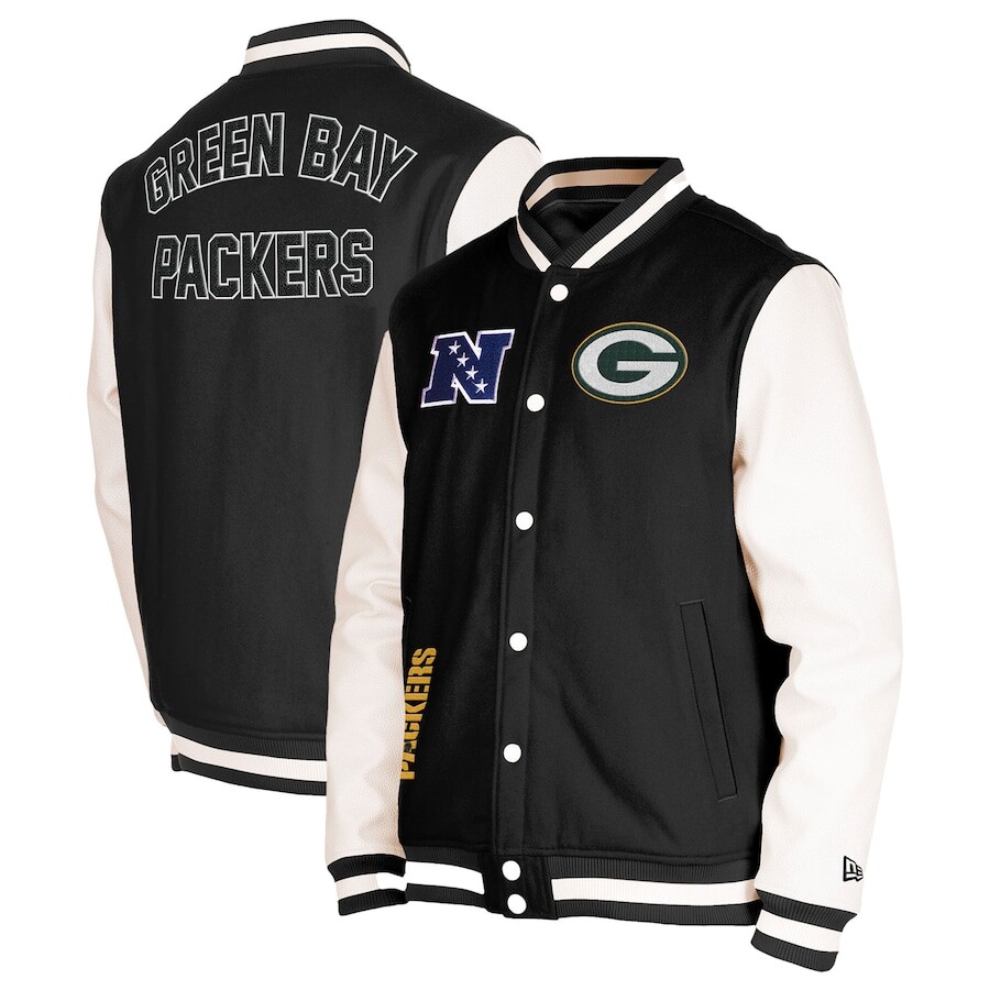 

Куртка New Era Green Bay Packers, черный