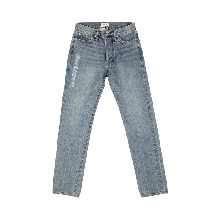 

Джинсы Rhude Embroidered Denim Jeans, синий