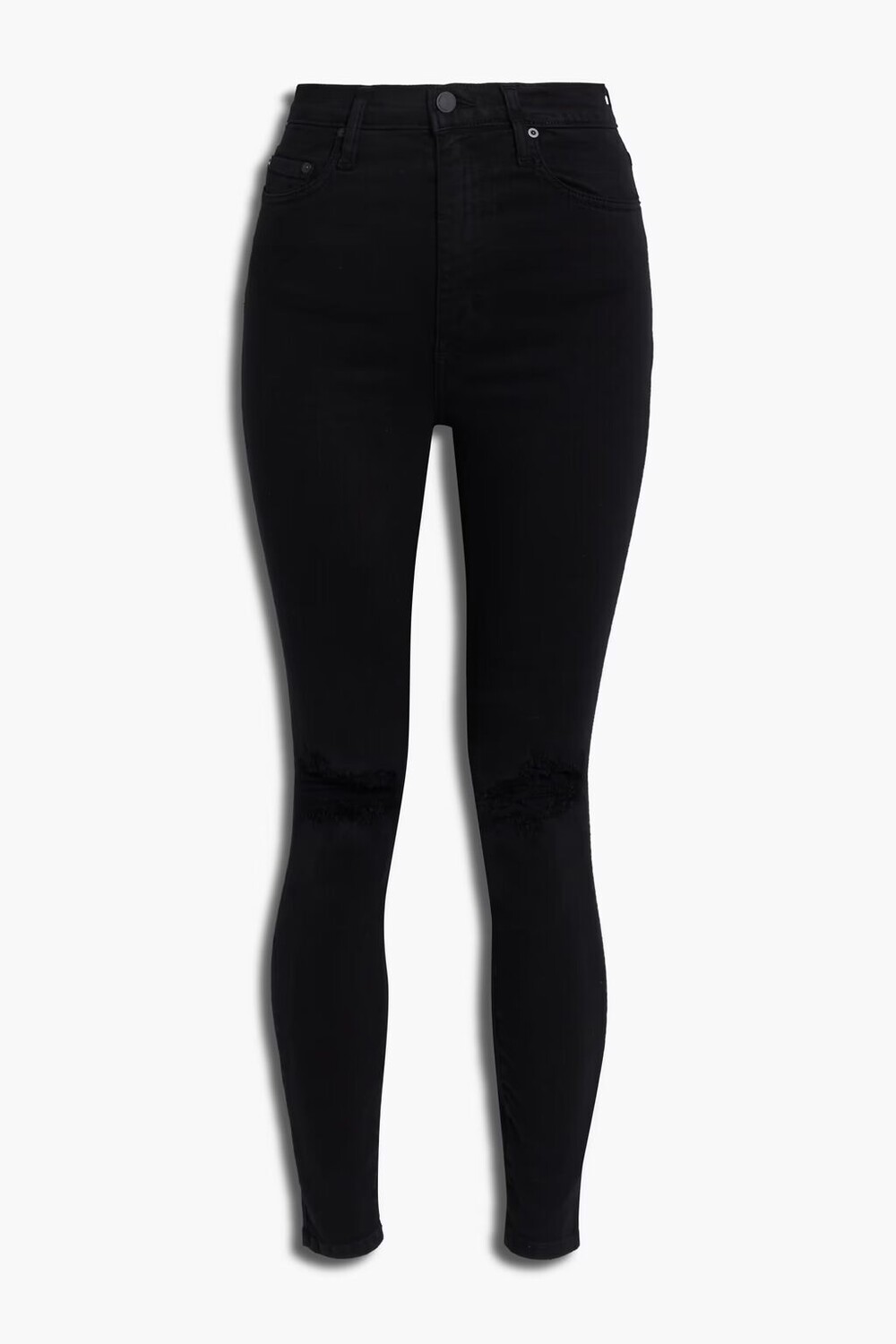 

Джинсы скинни с завышенной талией Siren Nobody Denim, черный