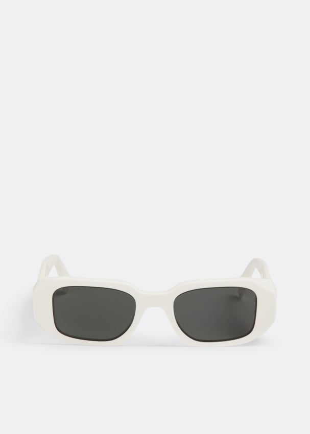 цена Солнцезащитные очки Prada Prada Symbole, белый