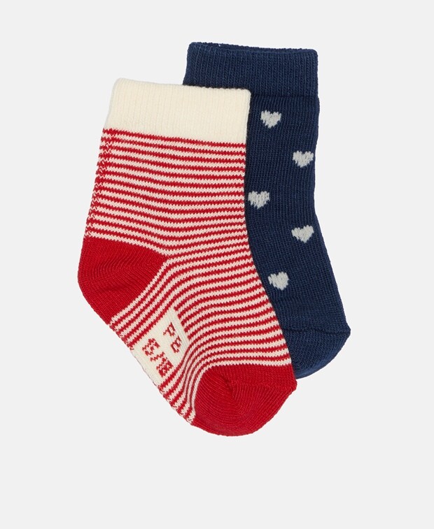 

Носки, упаковка 2 шт. Petit Bateau, белый