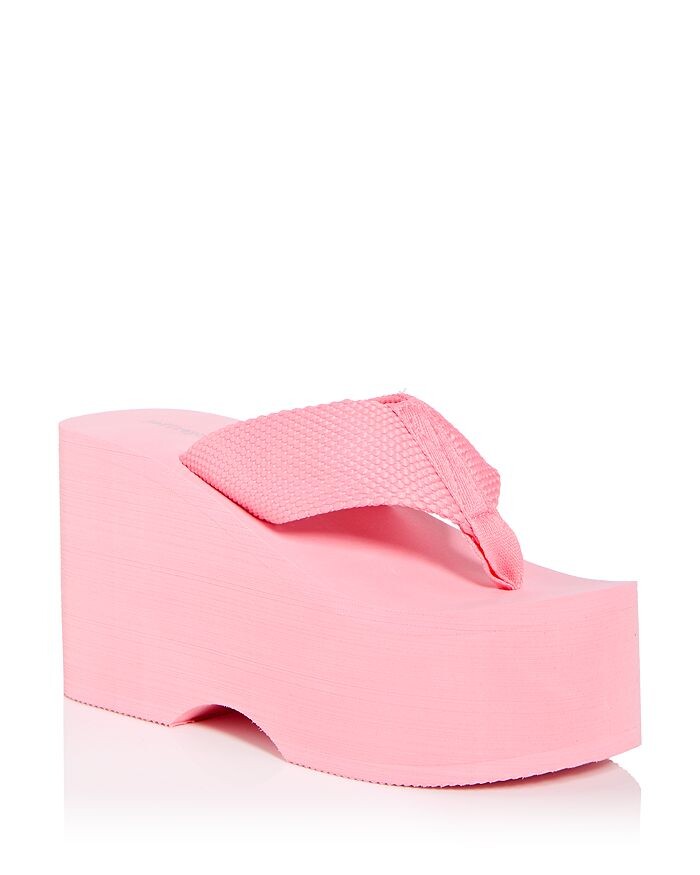 

Женские босоножки Wavin на танкетке с ремешками на платформе Jeffrey Campbell