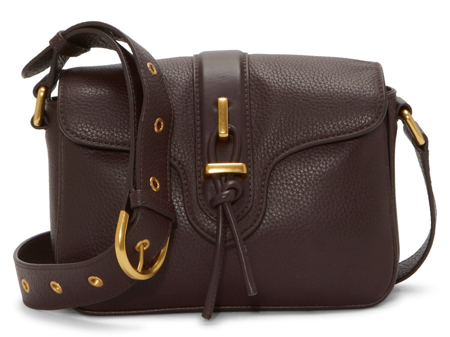 

Кожаная сумка через плечо Vince Camuto Maecy, темная слива