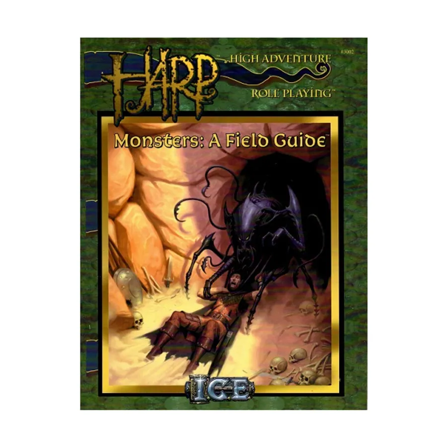 

Monsters - A Field Guide, HARP - High Adventure Role Playing, мягкая обложка