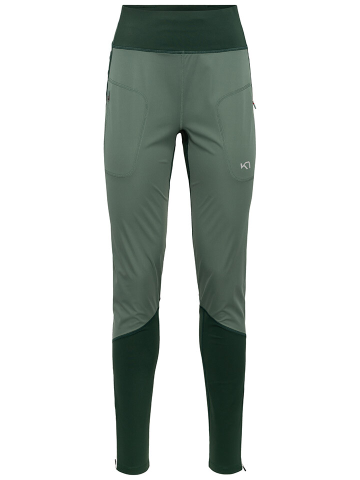 

Спортивные брюки KARI TRAA Woll, зеленый