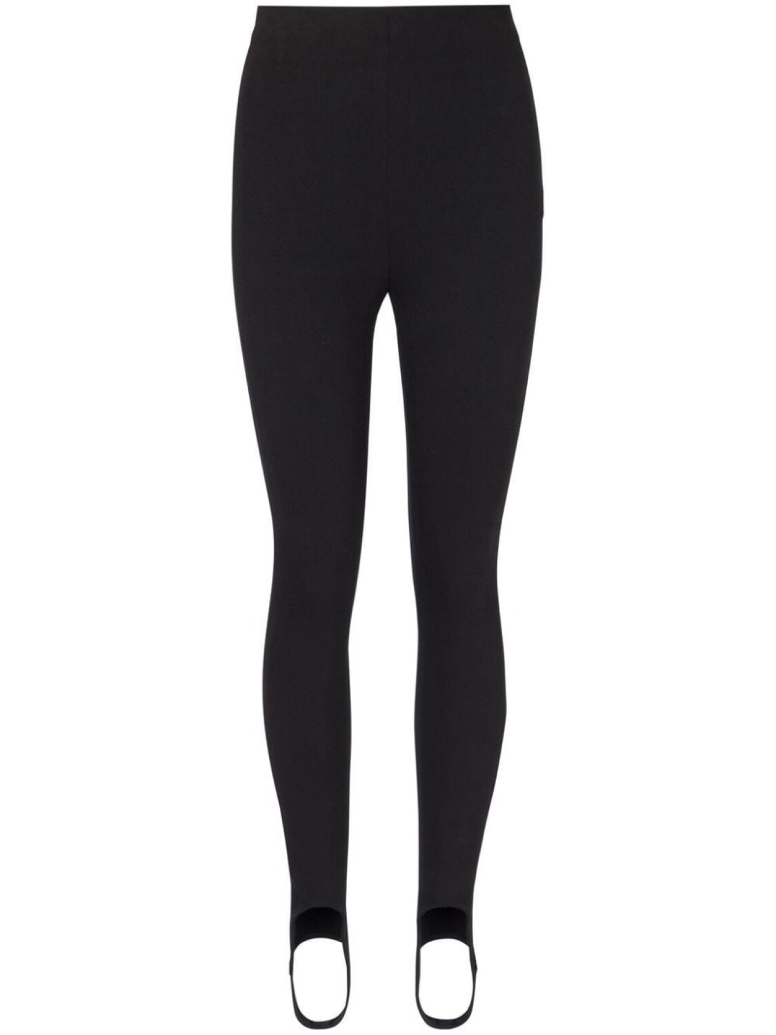 

Balmain stirrup-cuffs cotton-blend leggings, черный