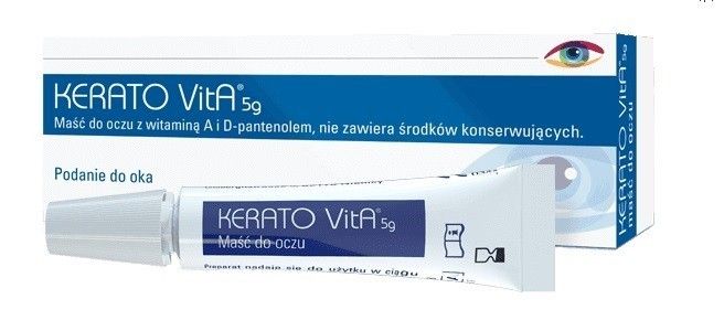 Глазная мазь Kerato Vita Maść Do Oczu, 5 гр парафин косметический витамин е cristaline 450 мл