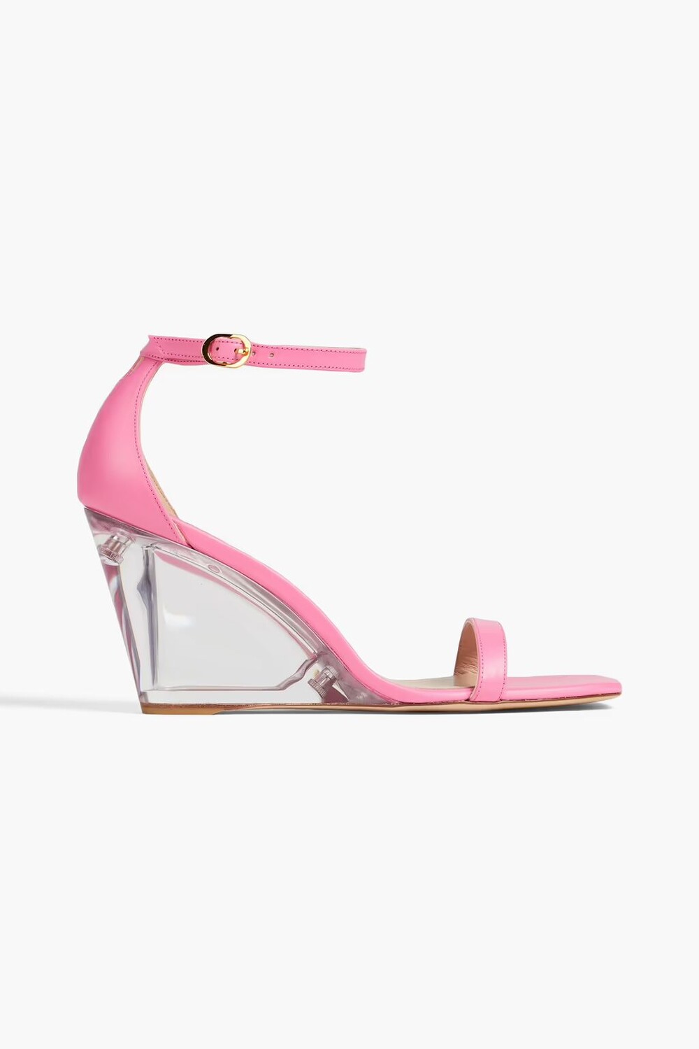 

Кожаные сандалии Stuart Weitzman, розовый