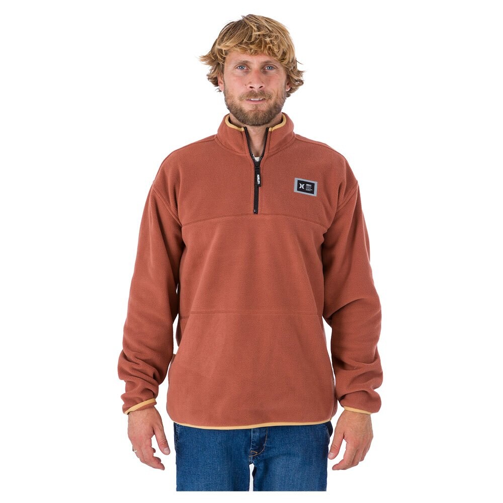 

Толстовка Hurley Mesa Windchill+ Half Zip, оранжевый