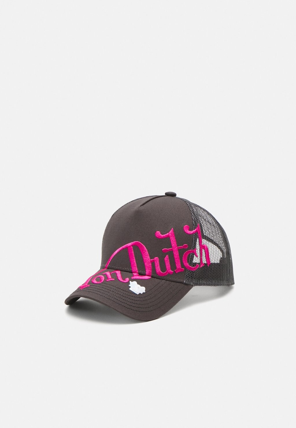 

Бейсболка TRUCKER MACKAY UNISEX Von Dutch, цвет grey/pink