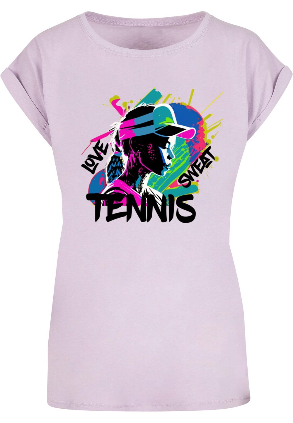 

Рубашка Merchcode Tennis Love, Sweat, лаванда