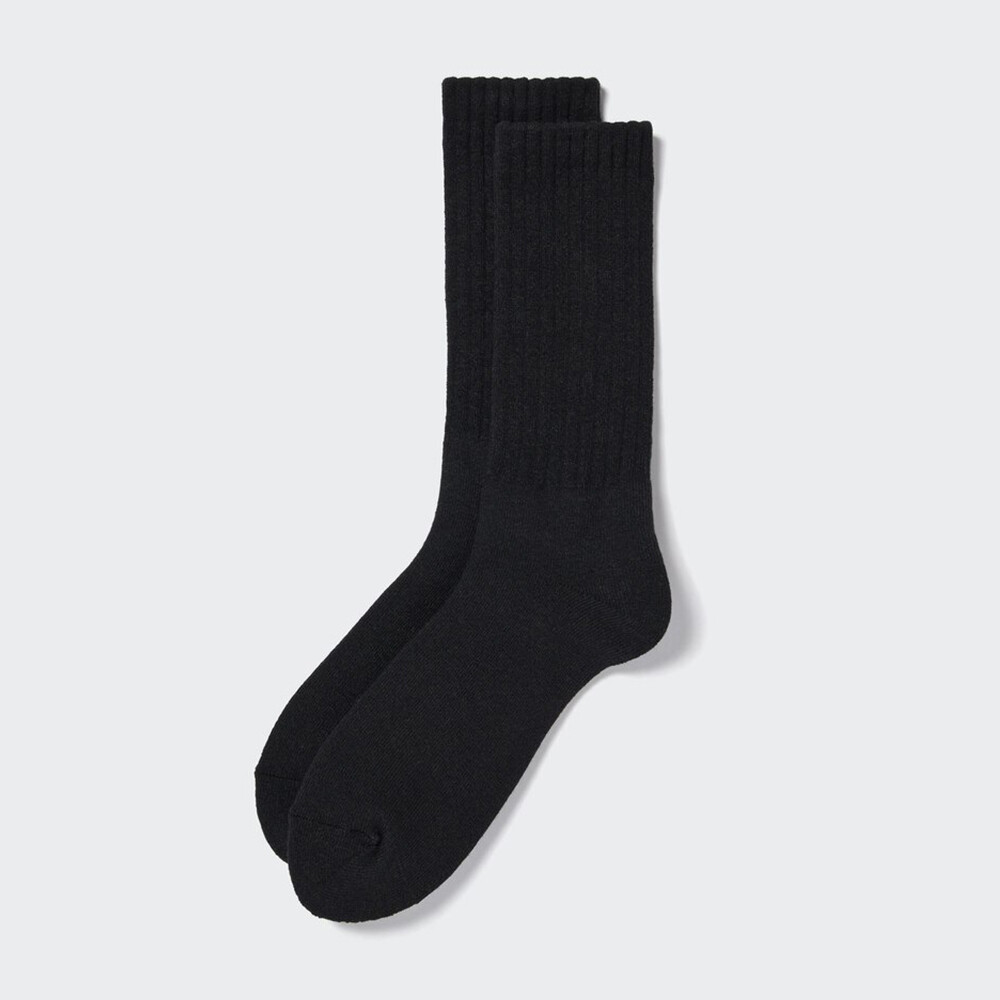 

Мужские носки Uniqlo HEATTECH ниже колена, черный