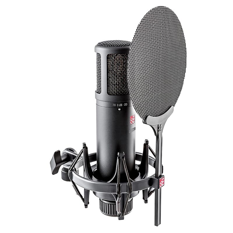 

Студийный микрофон sE Electronics sE2200 Large Diaphragm Cardioid Condenser Microphone