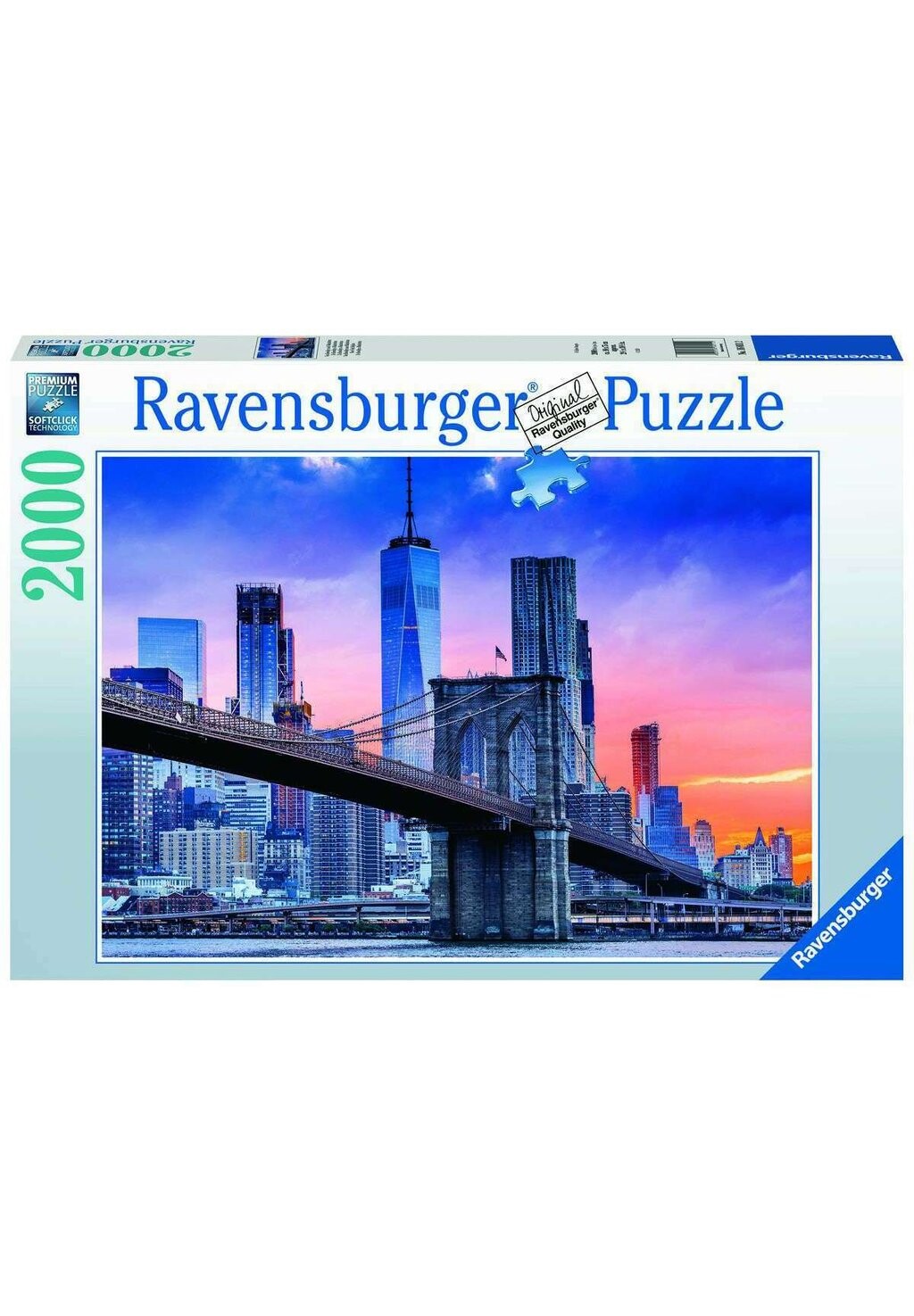 

Пазл VON BROOKLYN NACH MANHATTEN Ravensburger, цвет mehrfarbig