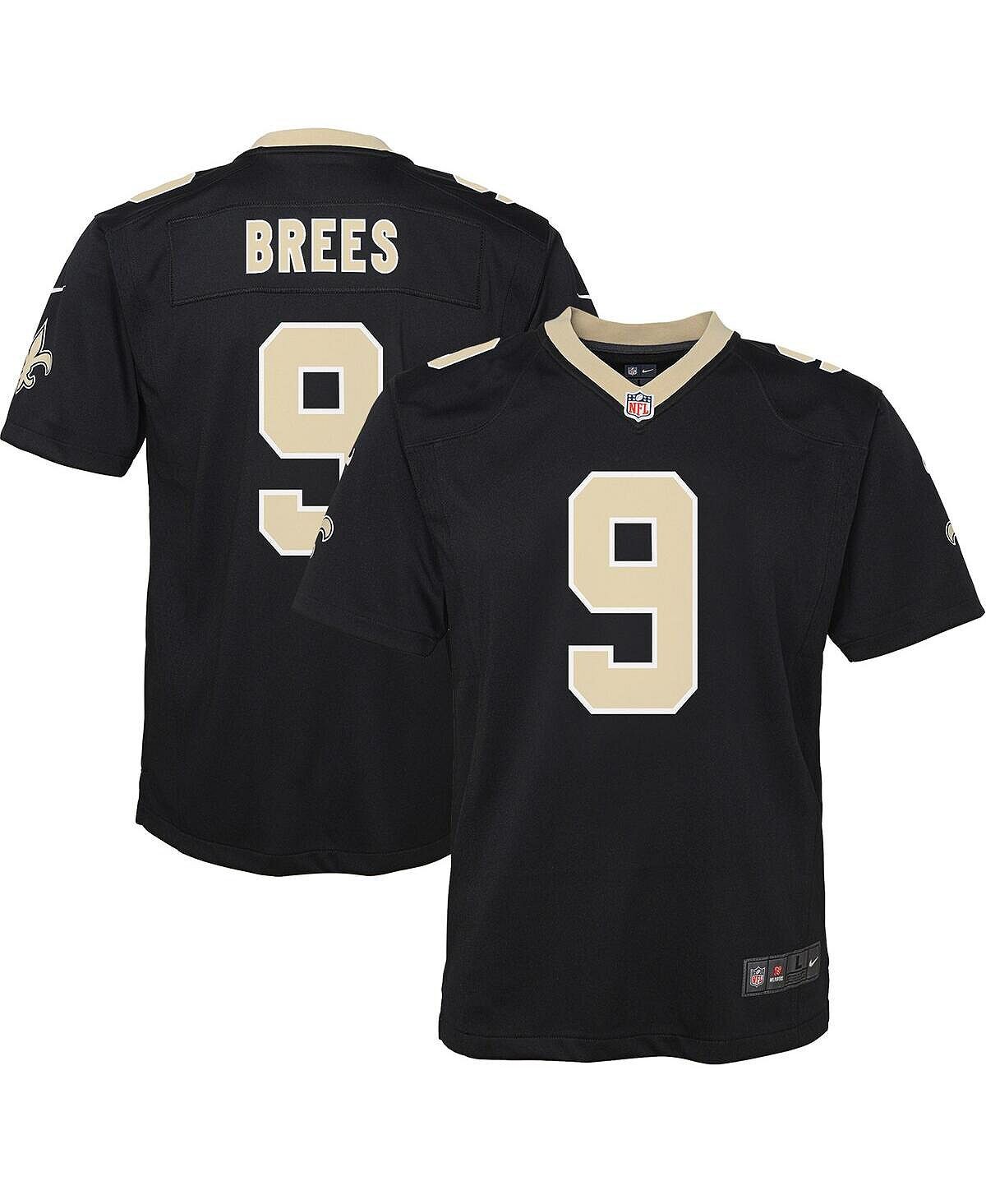 

Детская майка Drew Brees New Orleans Saints Game, Big Boys (8–20) Nike