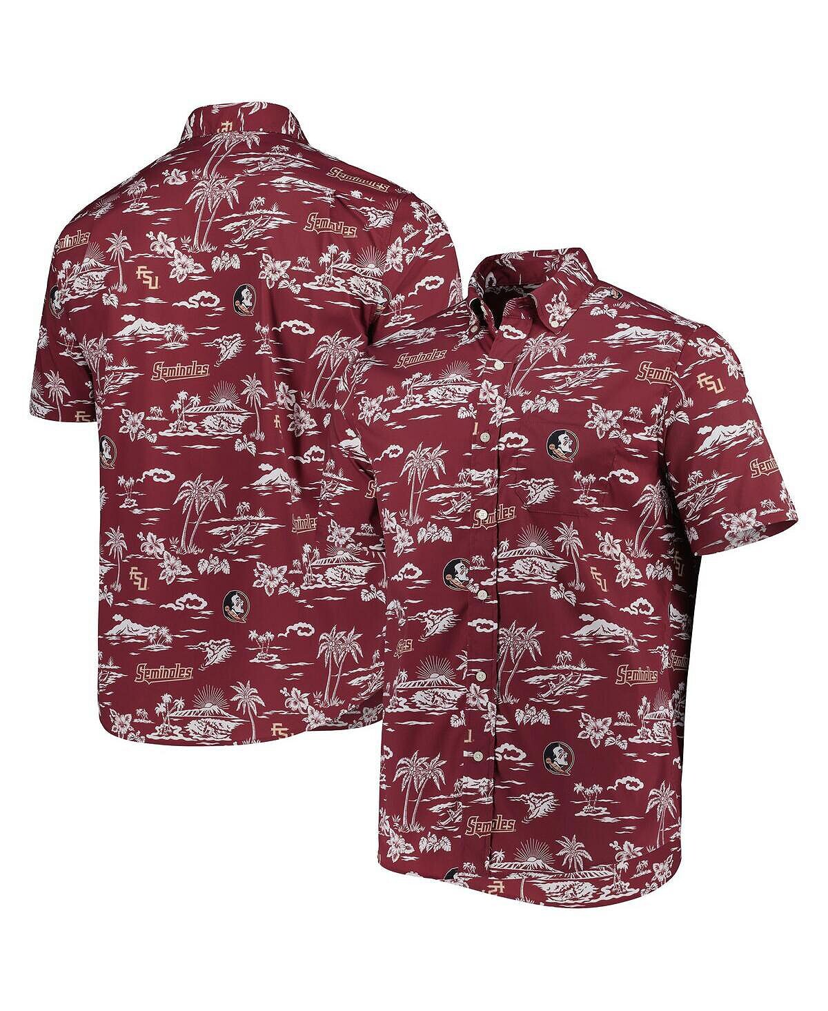 

Мужская классическая рубашка на пуговицах Garnet Florida State Seminoles Reyn Spooner