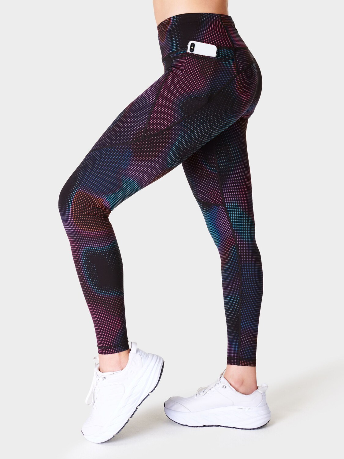 

Леггинсы для силовых тренировок 27 дюймов Sweaty Betty, черная градиентная точка