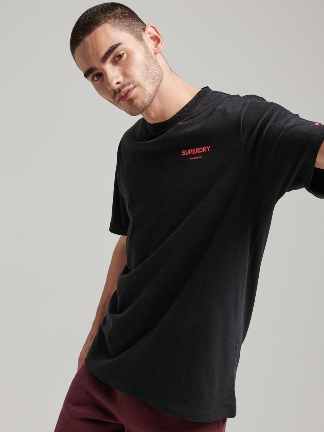 

Футболка Superdry Code Core Sport, черная 2