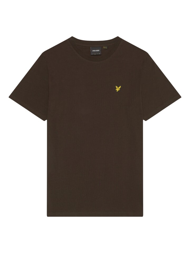 

Футболка Lyle & Scott, темно-коричневый