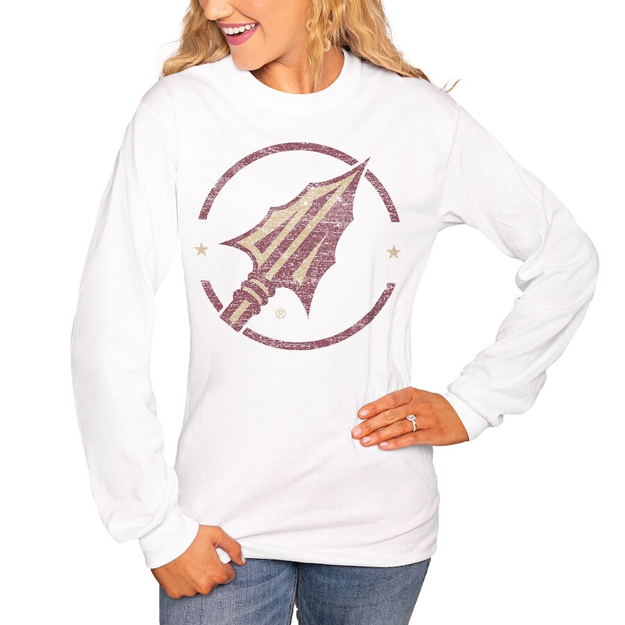 

Футболка с длинным рукавом Gameday Couture Florida State Seminoles, белый