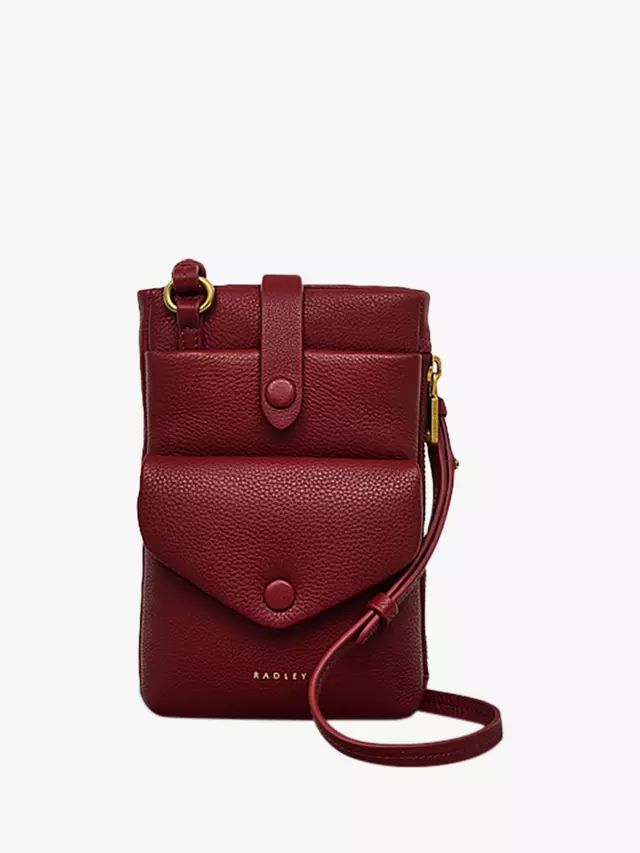 

Сумка кросс-боди Radley Mallow Street Leather, цвет cranberry