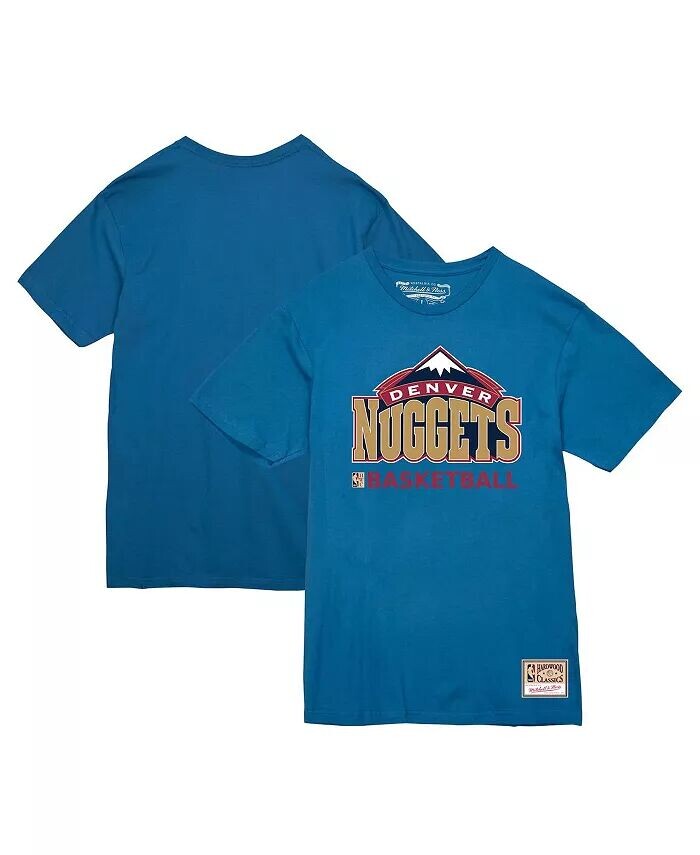 

Мужская синяя футболка Denver Nuggets Hardwood Classics в винтажном стиле Mitchell & Ness, синий