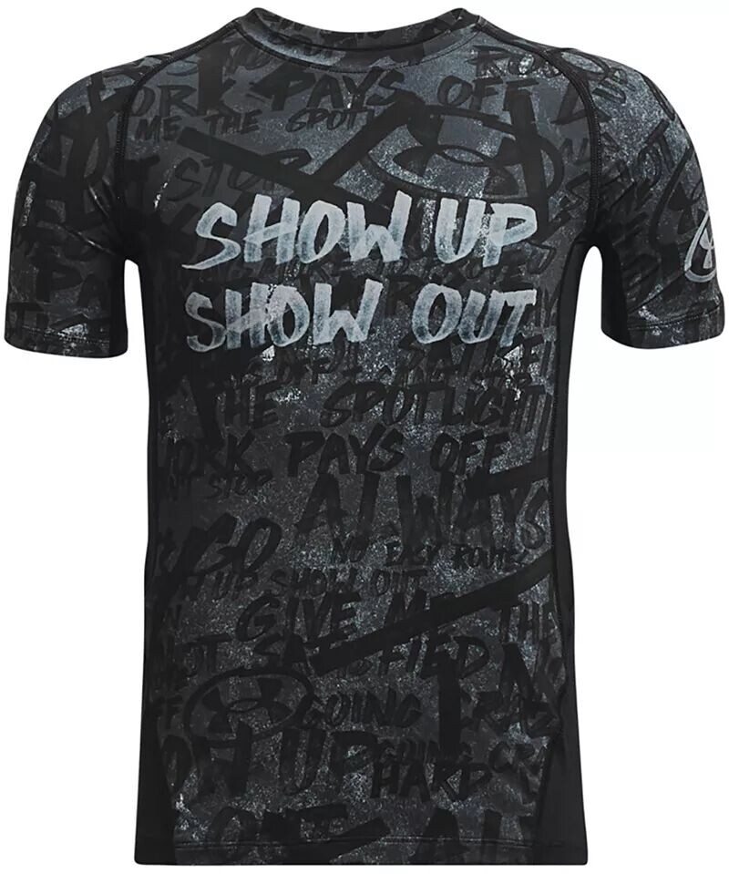 

Футболка Alter Ego HeatGear для мальчиков Under Armour, черный