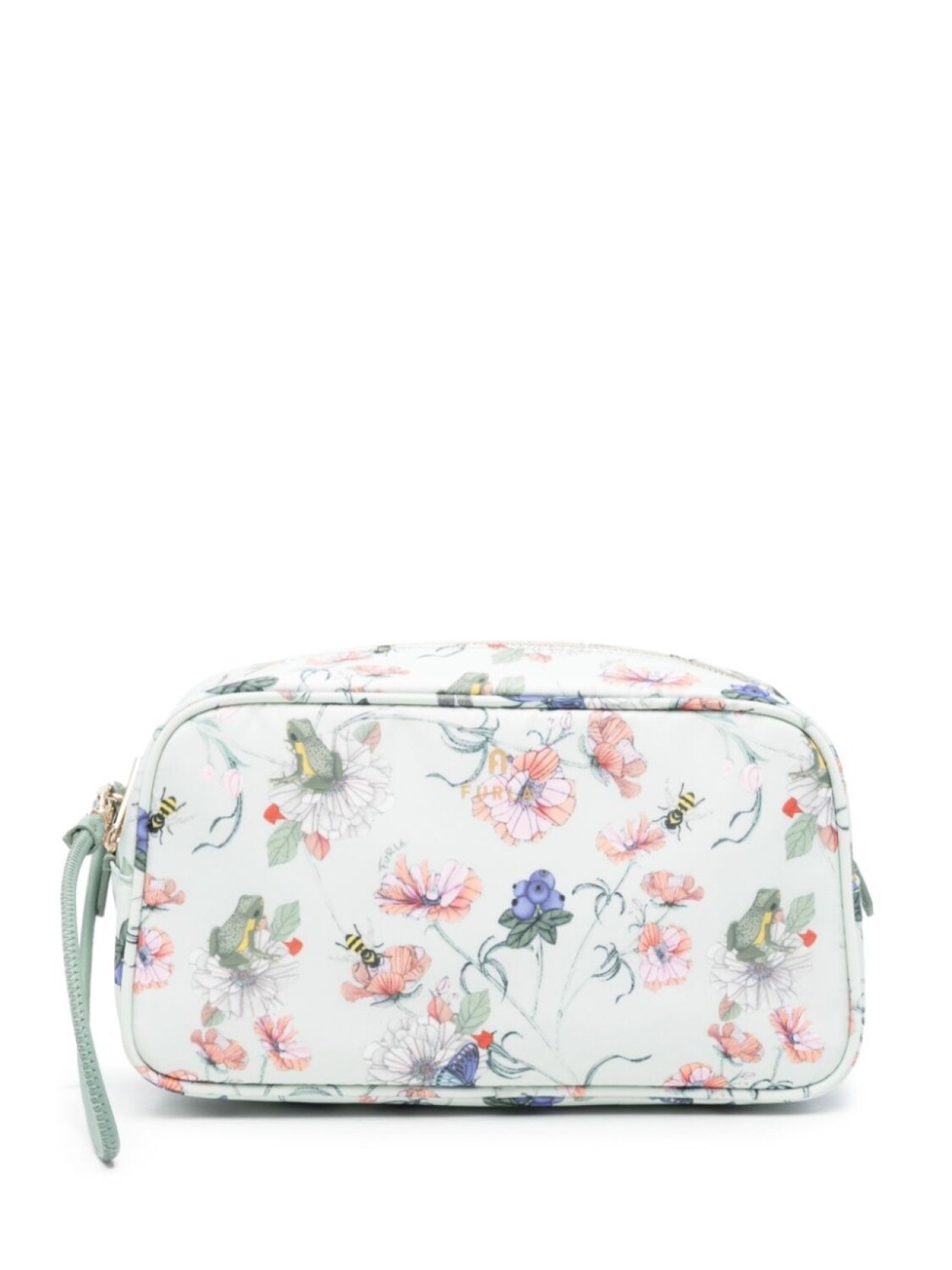 

Furla косметичка Camelia с цветочным принтом, зеленый