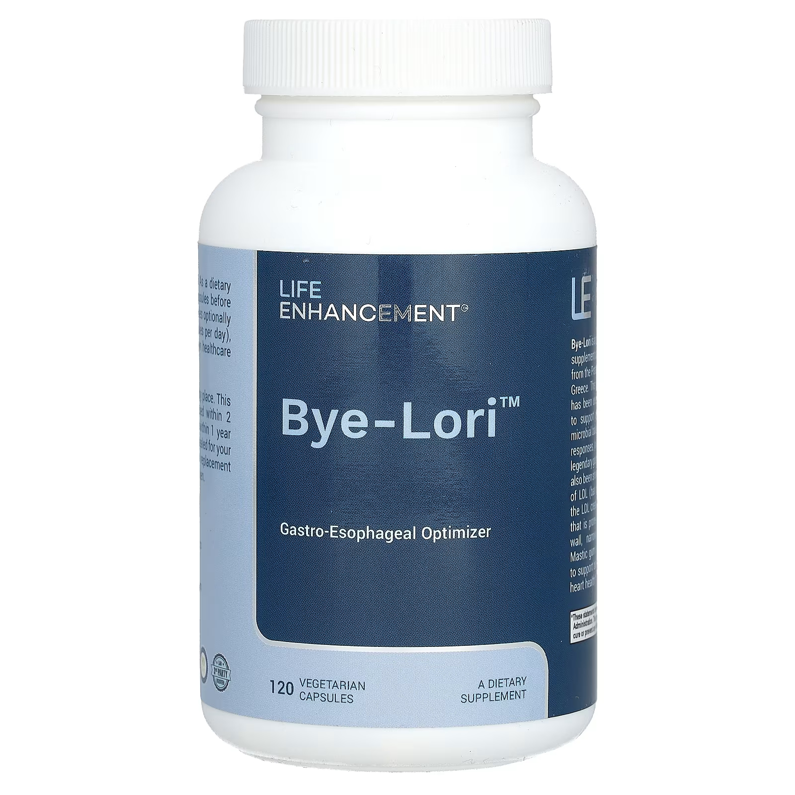 Пищевая добавка Life Enhancement Bye-Lori для пищеварения, 120 капсул life enhancement bye lori plus 180 капсул