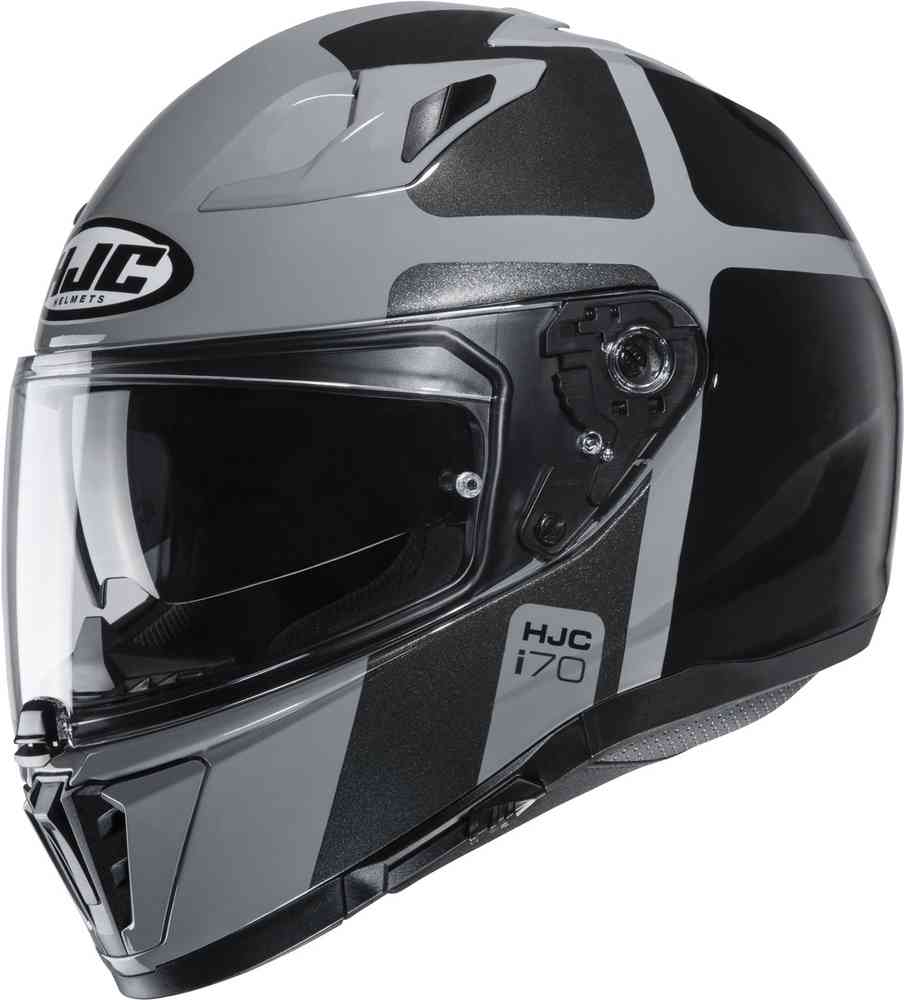 i70 Прика Шлем HJC, серый/черный мотоциклетный шлем ретро шлем на все лицо кепка бейсболка шлем аксессуары шлем из утиного пуха одобрен dot casco demoto bq1