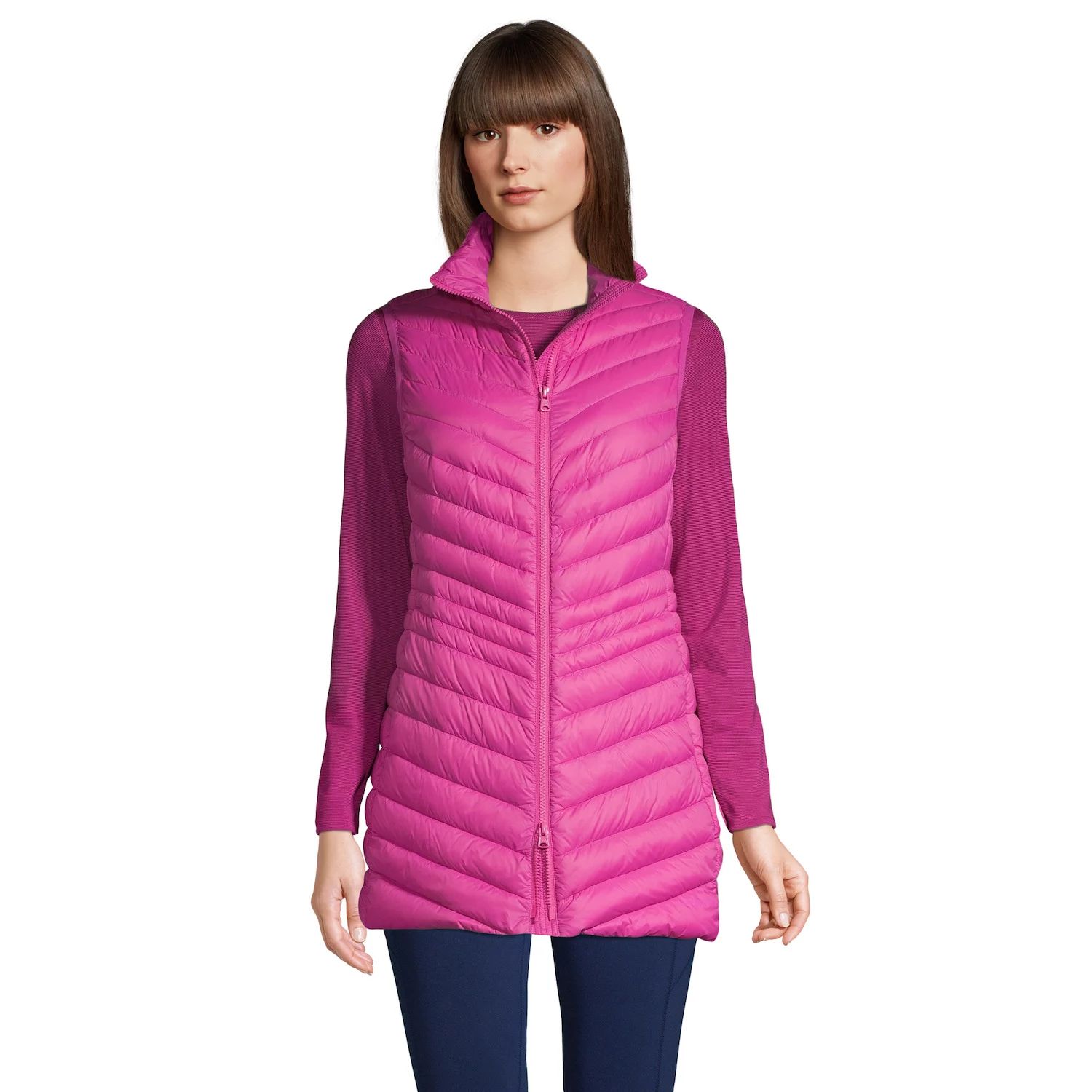 Lands end Pink Winter Ski