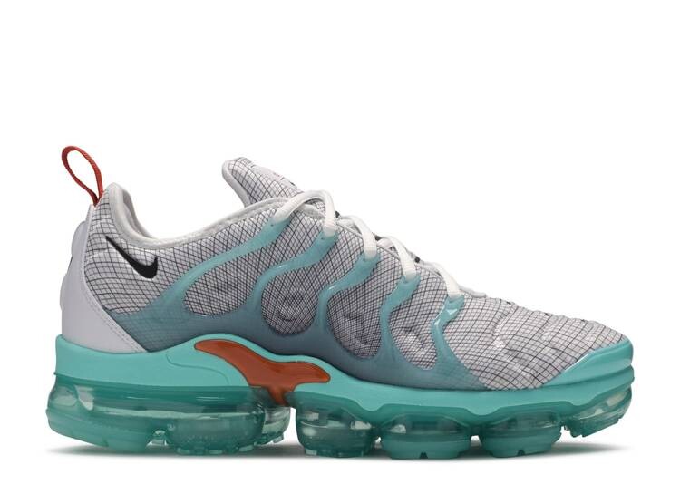 

Кроссовки Nike AIR VAPORMAX PLUS 'AURORA GREEN', белый, Белый;серый