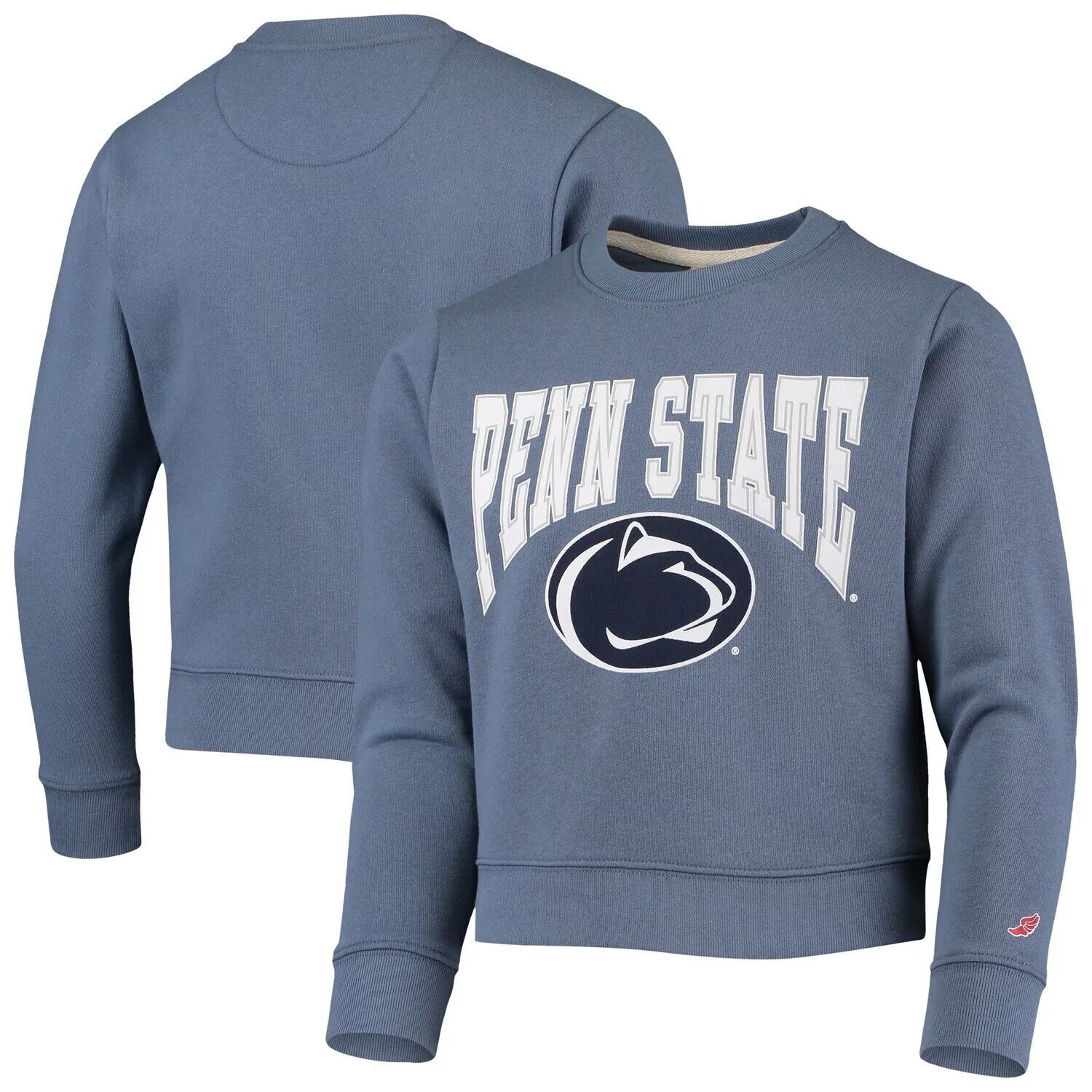 

Молодежная лига университетской одежды Темно-синий пуловер Penn State Nittany Lions Essential Unbranded