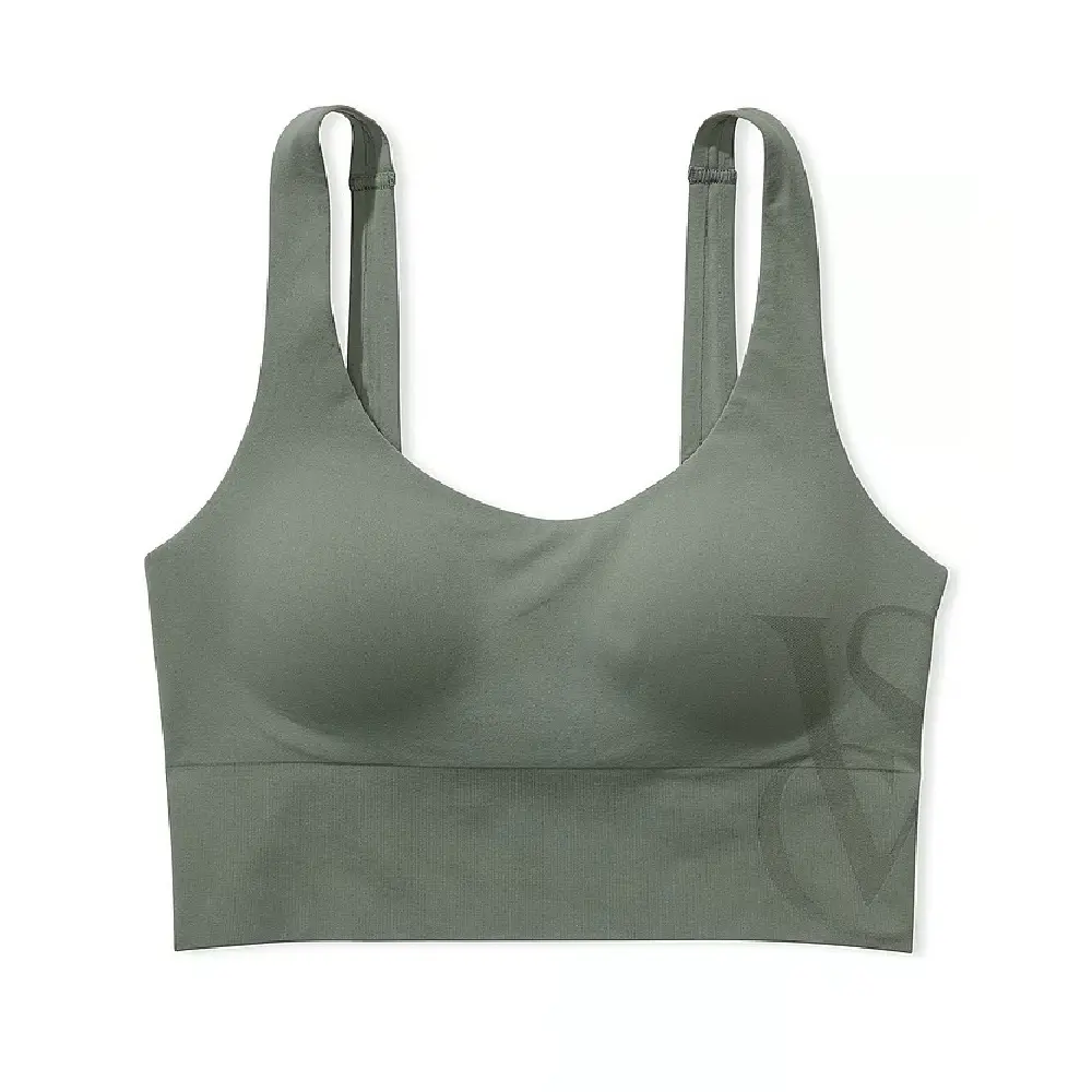 

Топ спортивный Victoria's Secret Elevate Seamless-Comfort Sports, зеленый