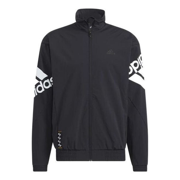 

Куртка Adidas Fi Bp1 Wvj Casual Sports Stand Collar Logo Black, Черный