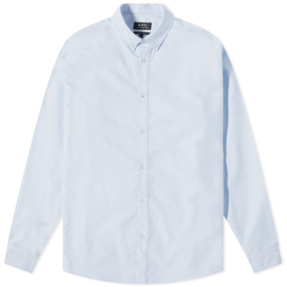 

Рубашка A.P.C. New Button Down Oxford Shirt