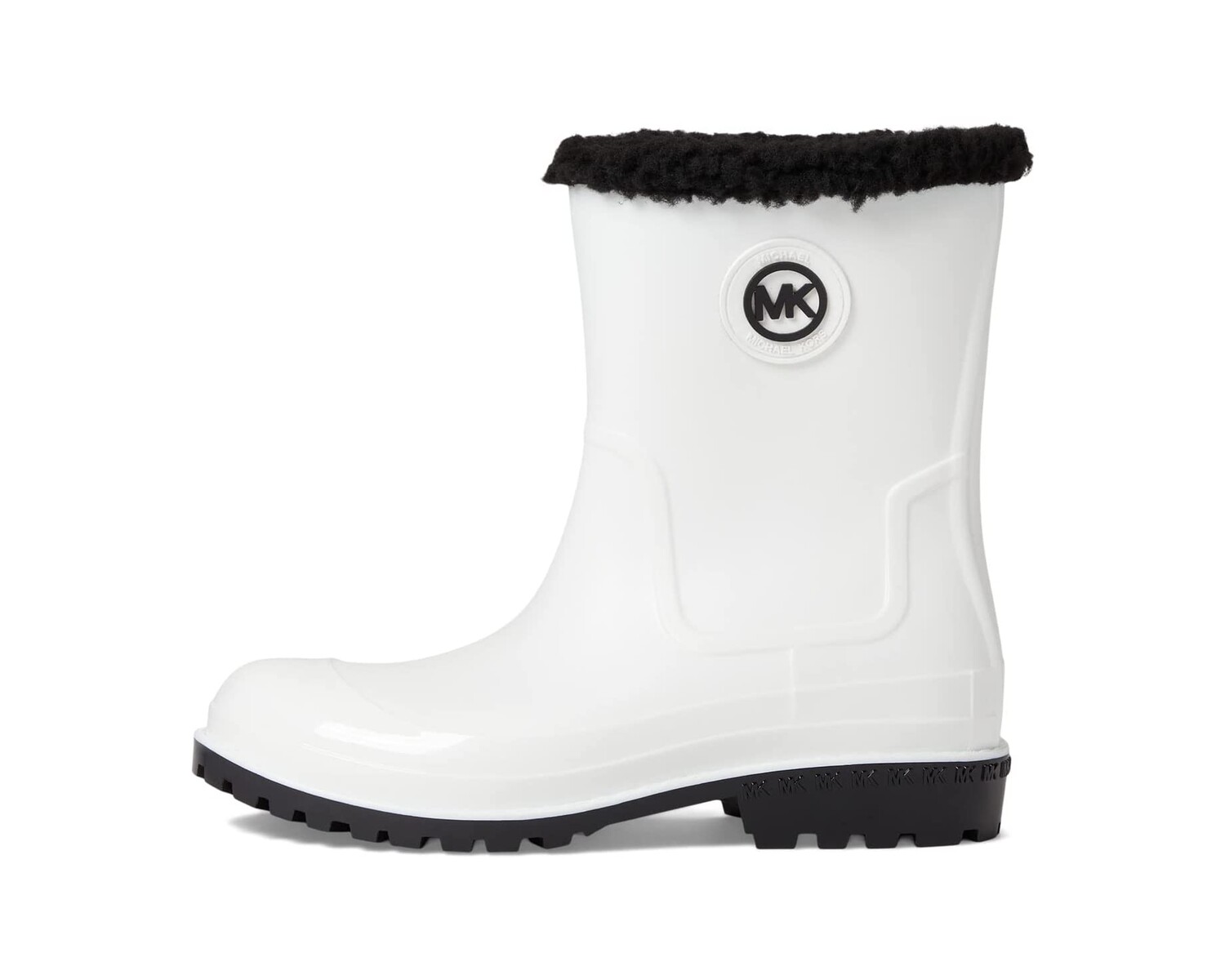 

Ботинки Montaigne Pull-On Rain Boot MICHAEL Michael Kors, белый