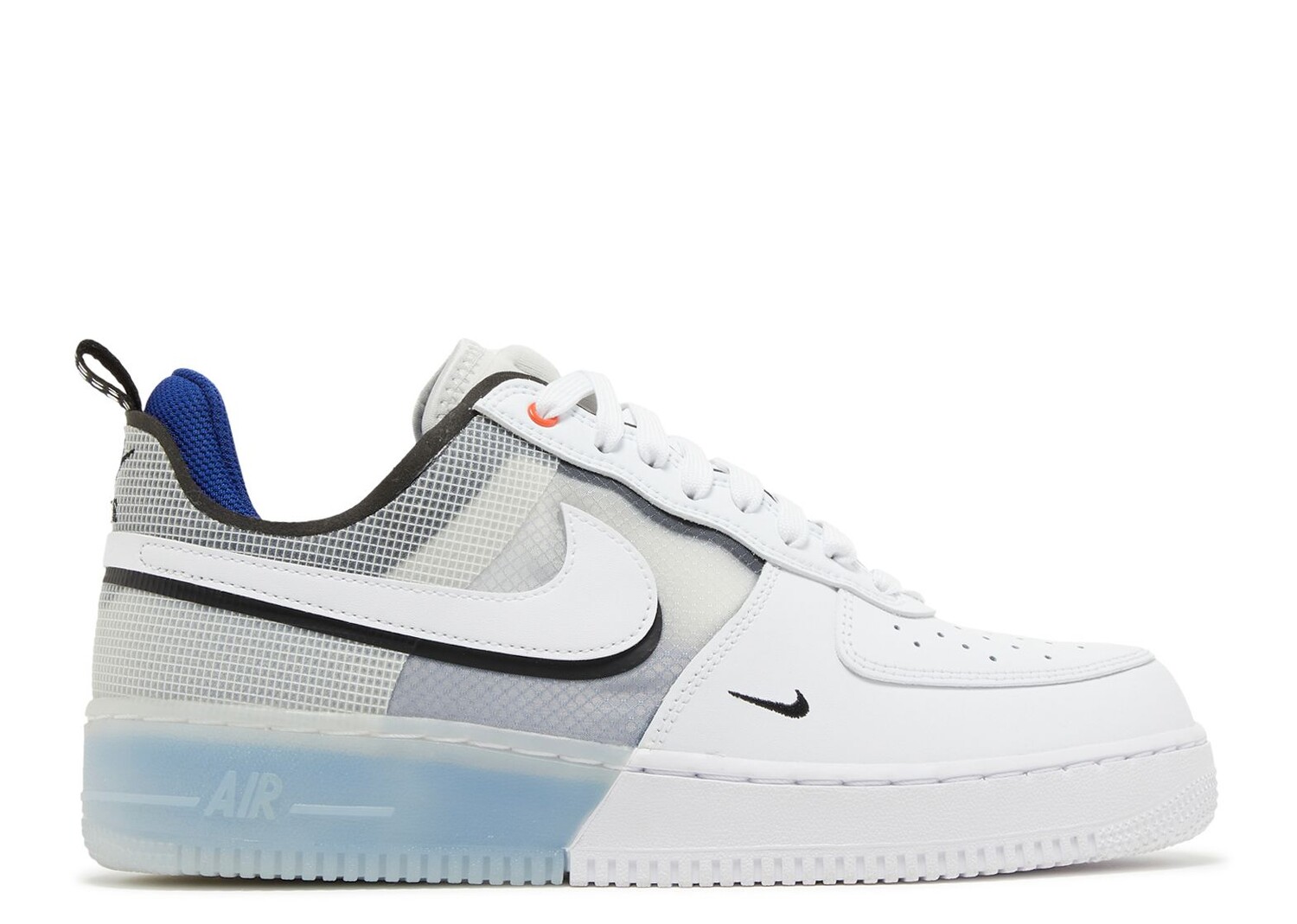 

Кроссовки Nike Air Force 1 React 'White Light Photo Blue', белый