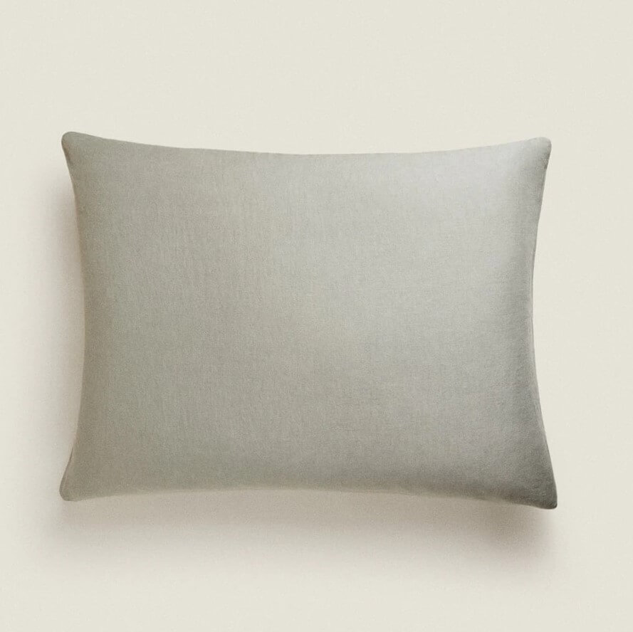 цена Чехол на подушку Zara Home XXL Cushion, серый