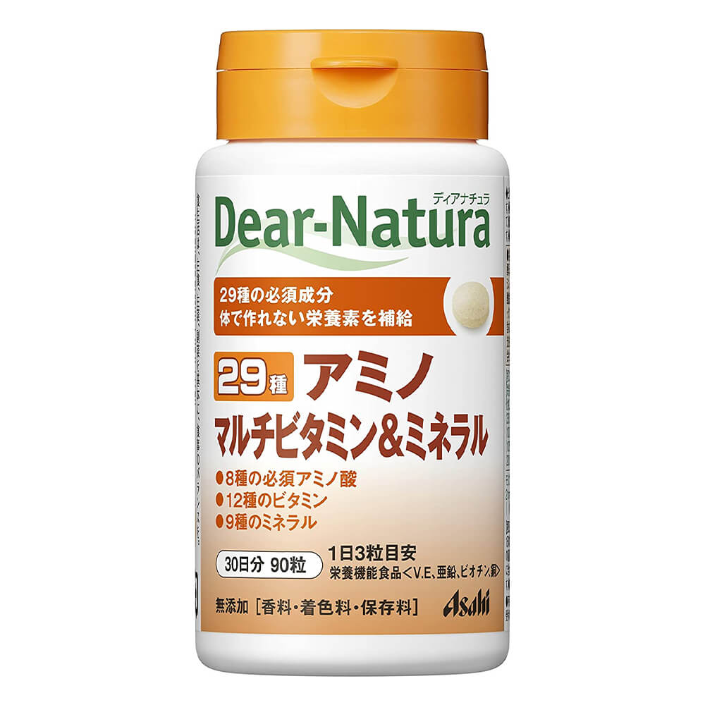 Пищевая добавка Dear Natura Strong 29 Amino, Multivitamin & Mineral, 90 таблеток мультивитаминный комплекс dear natura style iron x multivitamin 90 капсул