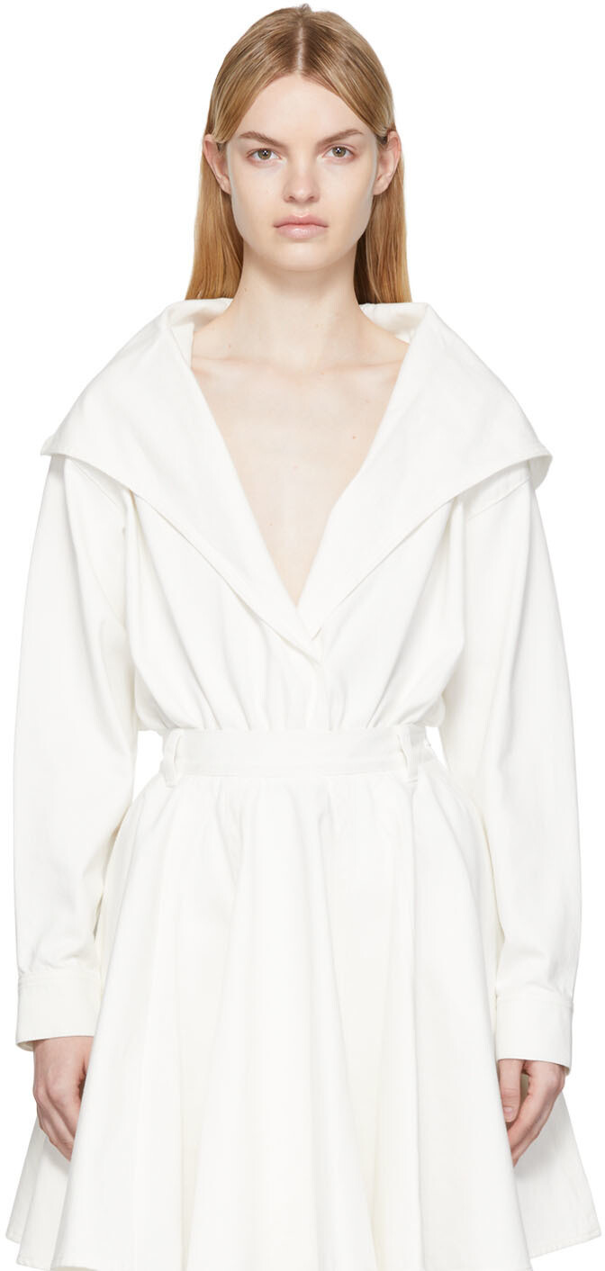 

Белое джинсовое боди ALAÏA